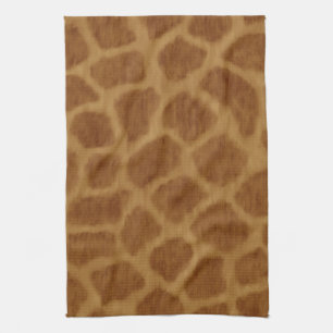 Giraffe Print keukenhanddoek