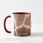 Giraffe Print Mok (Links)