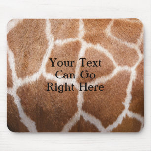 Giraffe Print Mousepad Muismat