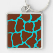 Giraffe Print Sleutelhanger (Voorkant)