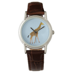Giraffe Print Watch Horloge
