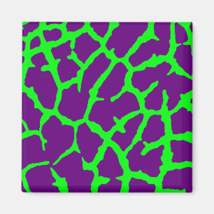 Giraffe Print Wine Limoen Magneet