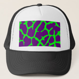 Giraffe Print Wine Limoen Trucker Pet