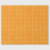 Giraffe printcadeauverpakking cadeaupapier (Vlak)