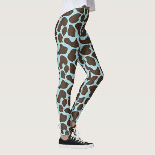 Giraffe printpatroon leggings