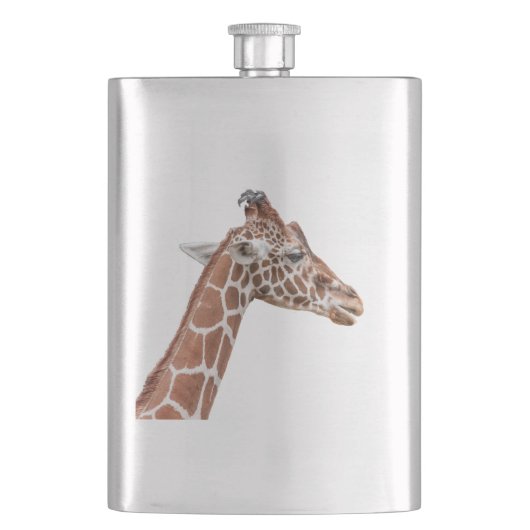 Giraffe profiel heupfles (Voorkant)