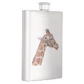 Giraffe profiel heupfles (Rechts)