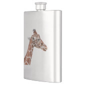 Giraffe profiel heupfles (Links)