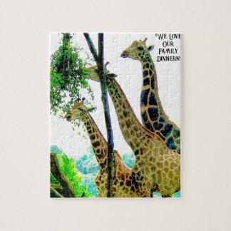 Giraffe puzzel