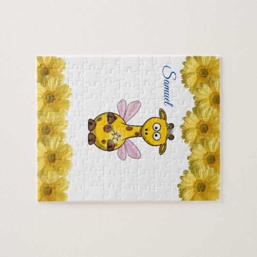 Giraffe Puzzle décoratif (Horizontal)