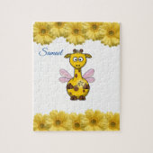 Giraffe Puzzle décoratif (Vertical)