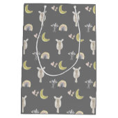 Giraffe & Regenboog Gift Bag Medium Cadeauzakje (Achterkant)