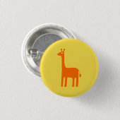 Giraffe Ronde Button 3,2 Cm (Voorkant /achterkant)