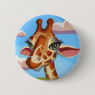 Giraffe Ronde Button 5,7 Cm