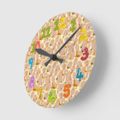 Giraffe ronde klok (Hoek)