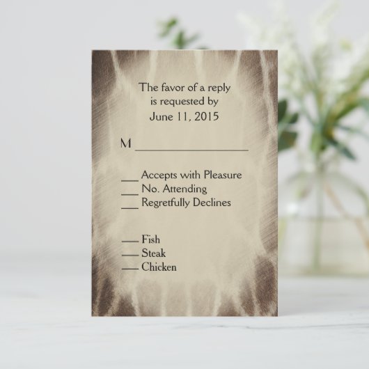 Giraffe RSVP (Debout devant)