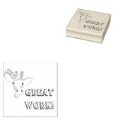 Giraffe Rubberstempel schoolaanmoediging Rubberstempel