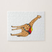 Giraffe rugzak legpuzzel (Horizontaal)