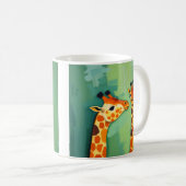 Giraffe Safari Coffee Mug Koffiemok (Voorkant rechts)