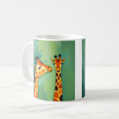 Giraffe Safari Coffee Mug Koffiemok (Voorkant links)