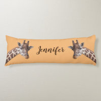 Giraffe Safari Dier Gepersonaliseerde naam