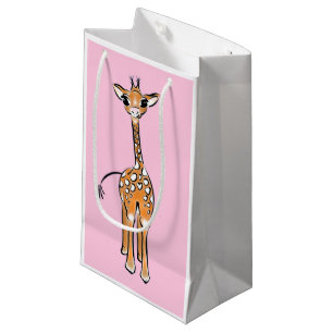 Giraffe, safari-dieren klein cadeauzakje