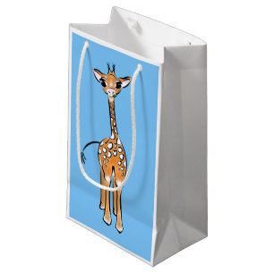 Giraffe, safari-dieren klein cadeauzakje