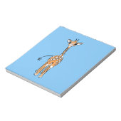 Giraffe, safari-dieren notitieblok (Gedraaid)