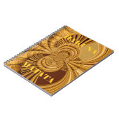 Giraffe Safari Hakuna Matata weven souvenir art Notitieboek (Linkerzijde)