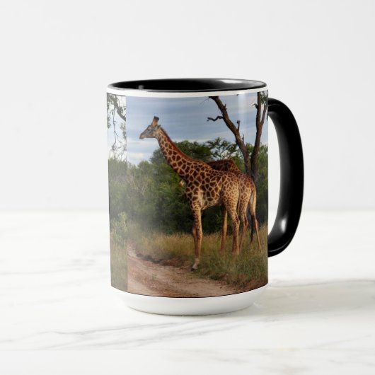 Giraffe Safari Mug (Devant droit)
