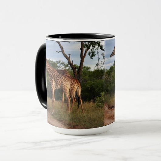 Giraffe Safari Mug (Devant gauche)