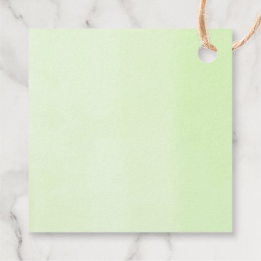 Giraffe safari tropisch groen blad baby shower bedankjes labels (Achterkant)