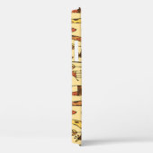 Giraffe schets, leuk naadloos ontwerp. Case-Mate iPhone case (Achterkant / Rechts)