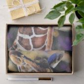 Giraffe Schilderen kunst  Tissuepapier (Geschenk)