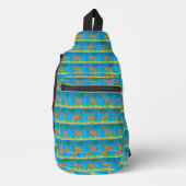 Giraffe - Schoudertas Sling Bag (Voorkant)