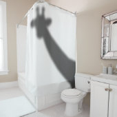 Giraffe Shadow Douchegordijn (In situ)