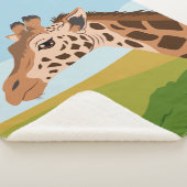 Giraffe Sherpa Deken (3/4)