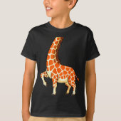 Giraffe Shirt Adult Men Women Kids Giraffe Costume (Voorkant)