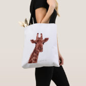 Giraffe shopping bag draagtas (Dichtbij)