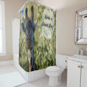 Giraffe Shower Curtain Douchegordijn (In situ)