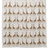 Giraffe Shower Curtain Douchegordijn (Voorkant)