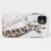 Giraffe Sketch Case-Mate iPhone Case (Achterkant (horizontaal))