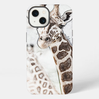 Giraffe Sketch iPhone 13 Hoesje