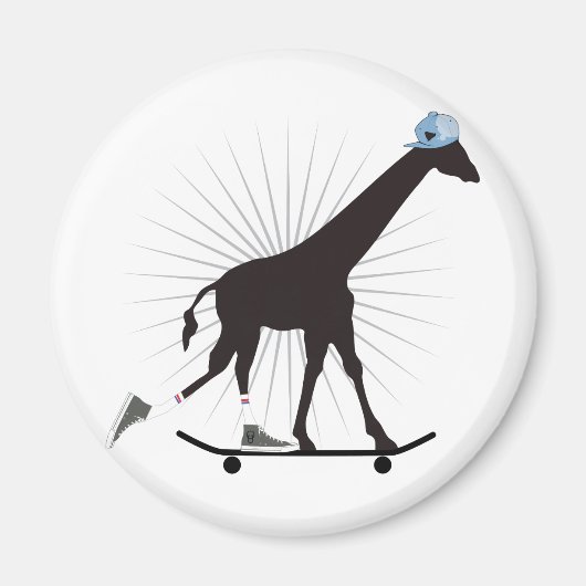 Giraffe skills magneet (Voorkant)