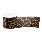 Giraffe Skin Pattern Animal Print Ribbon Lint (Spoel)
