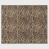 Giraffe Skin Pattern Cadeaupapier (Vlak)