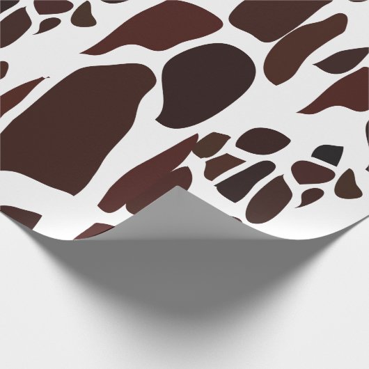 Giraffe Skin Pattern Cadeaupapier (Hoek)