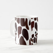 Giraffe Skin Pattern Koffiemok (Voorkant links)