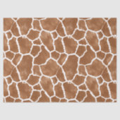 Giraffe Skin Pattern Saddle Brown ID1152 Tissuepapier (Voorkant)