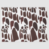 Giraffe Skin Pattern Tissuepapier (Voorkant)